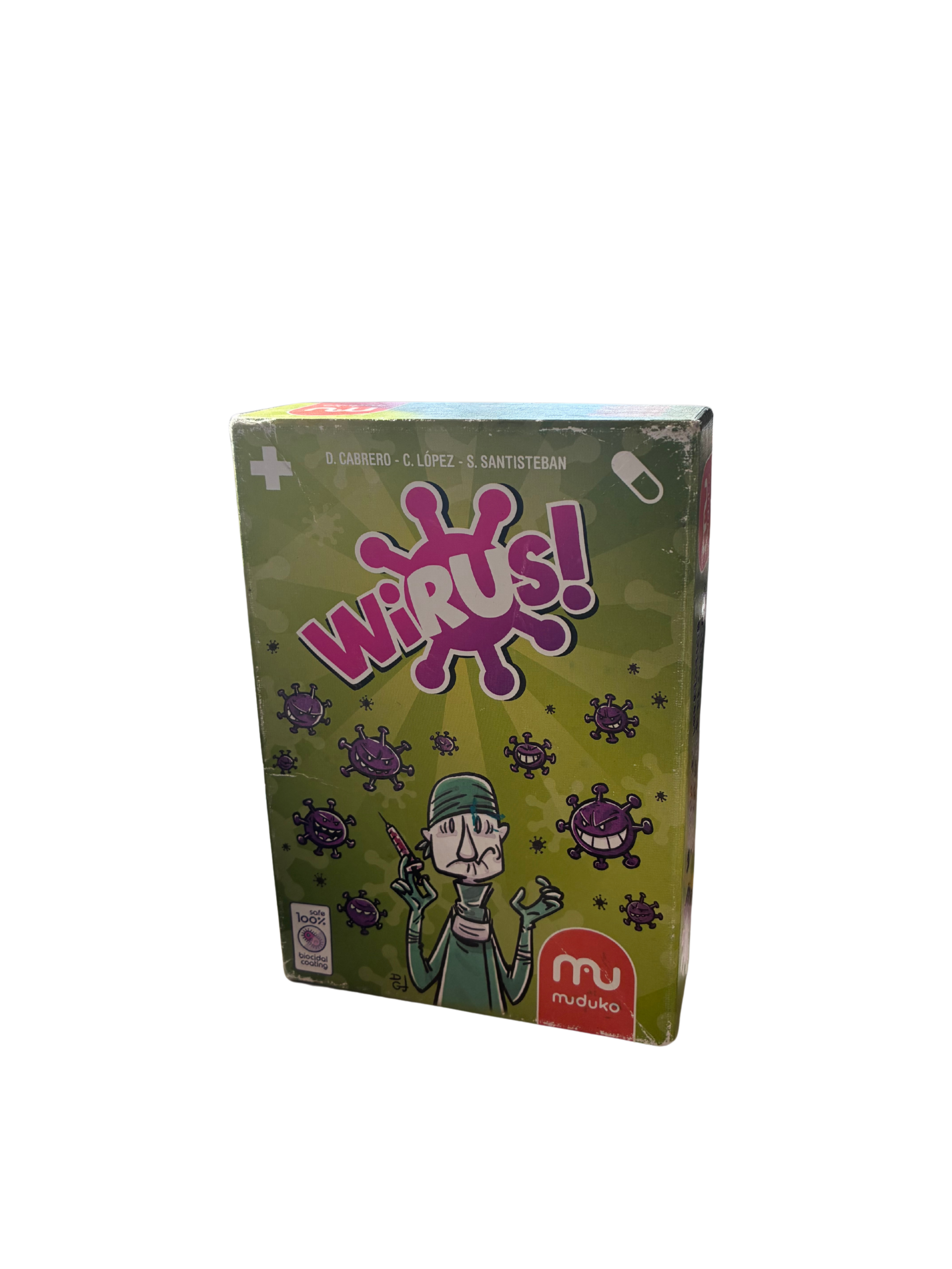Pudełko gry Wirus!