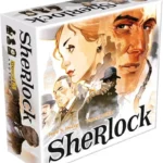 Pudełko gry sherlock.
