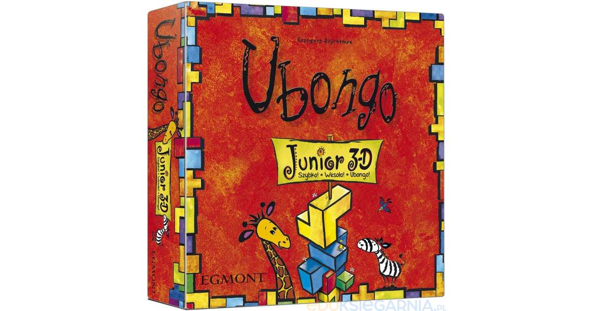 pudełko gry ubongo junior 3d.