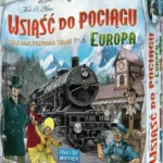 Zdjęcie gry planszowej wsiąść do pociągu europa.