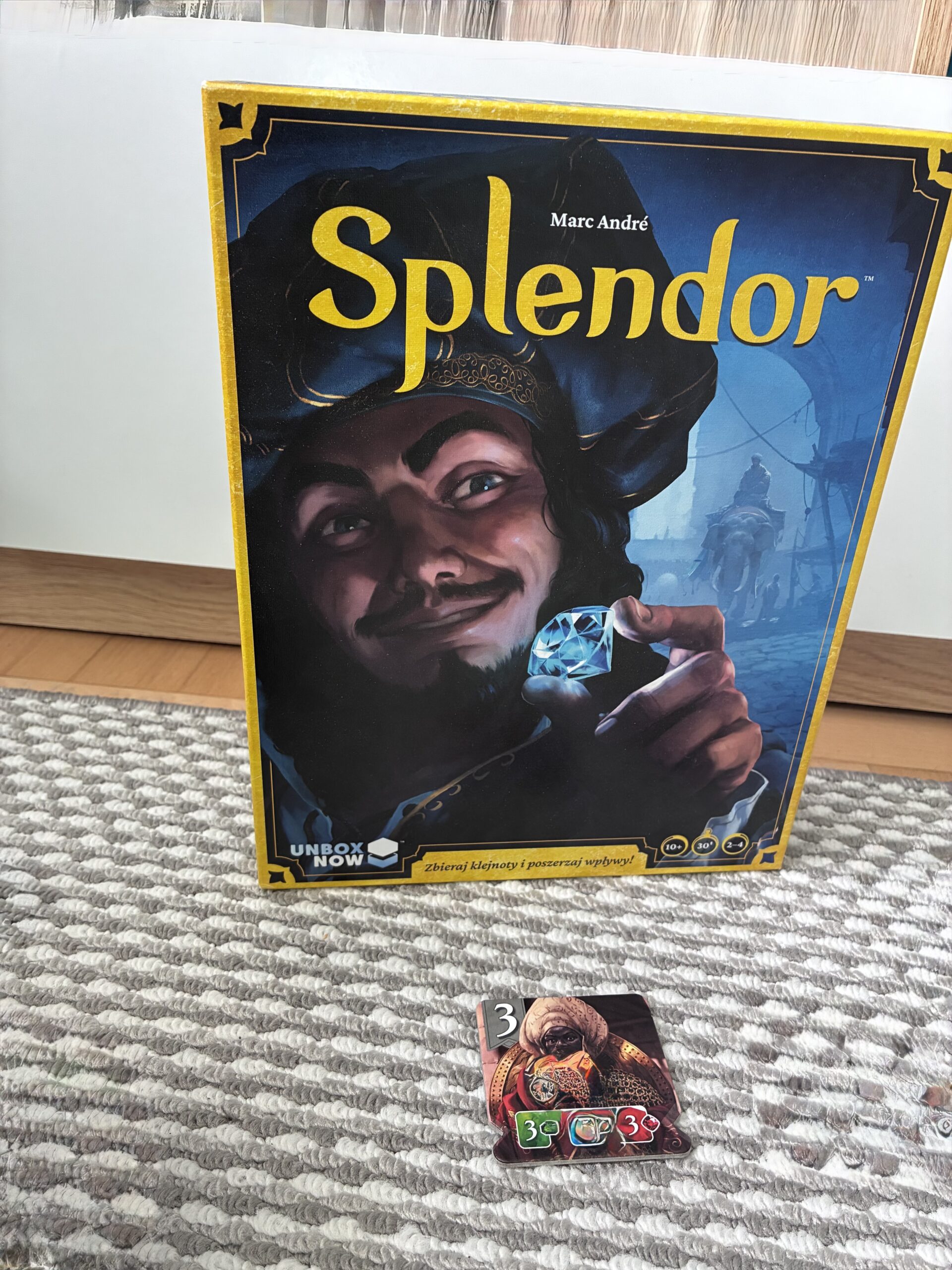 Pudełko gry splendor