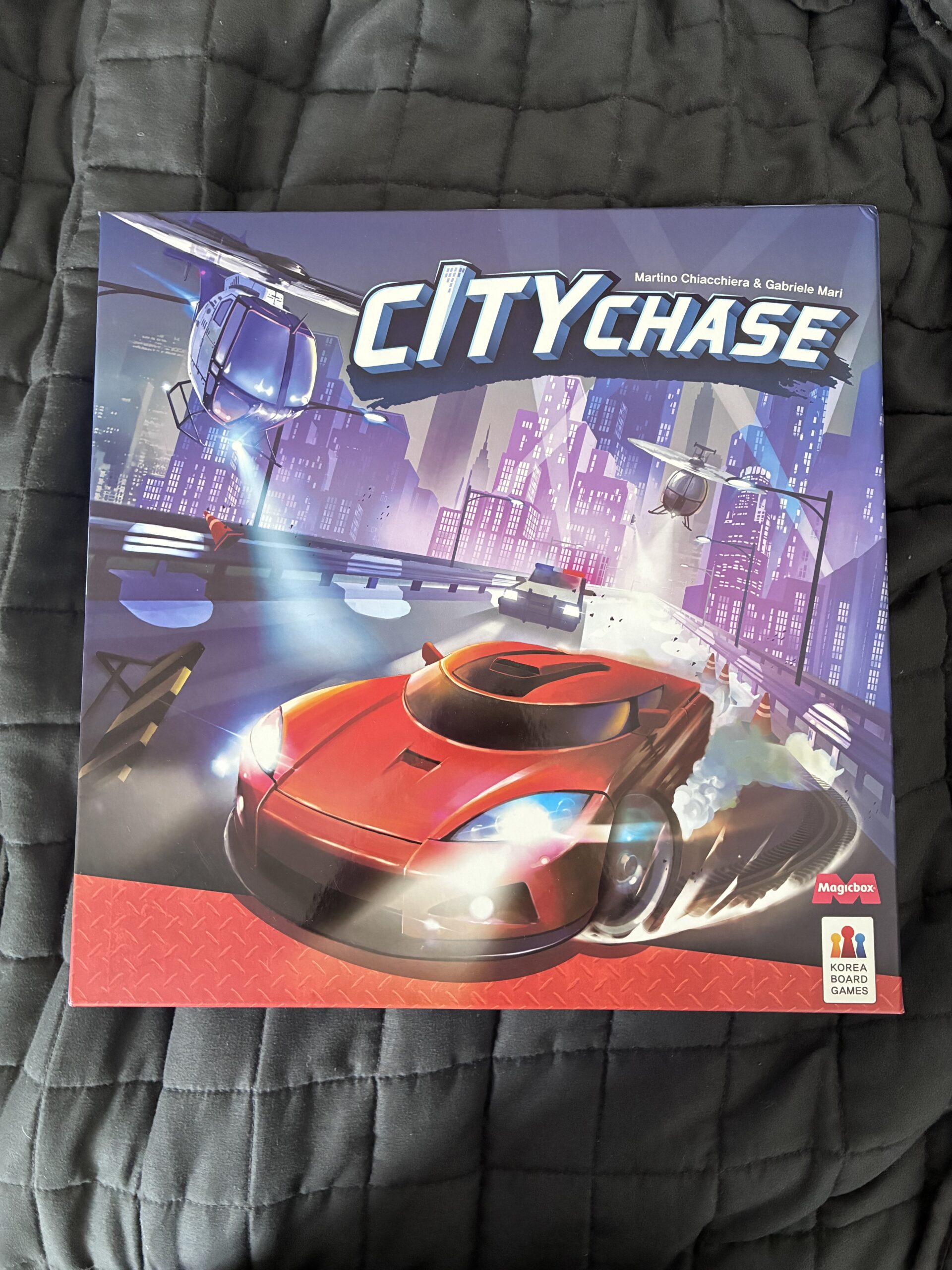 Pudełko gry city chase