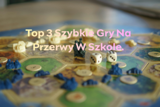 napis top trzy gry na przerwa w szkole