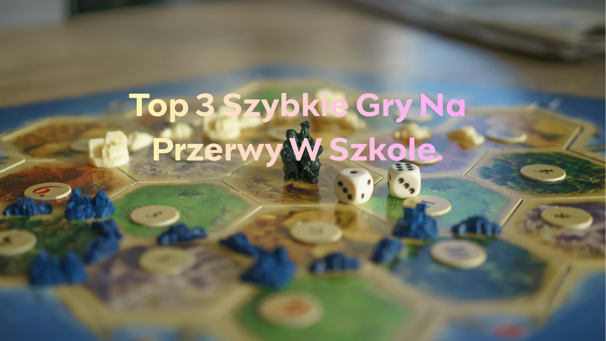 napis top trzy gry na przerwa w szkole